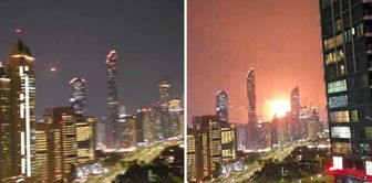 They defended missiles at the foot of skyscrapers in Dubai.