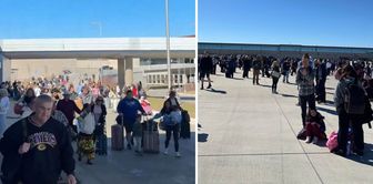 Alarm in the USA! Planes held on the runway, the entire airport evacuated.