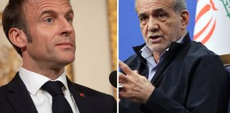 Macron spoke on the phone with Pezeşkiyan.
