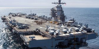 A fire broke out on the aircraft carrier Gerald Ford.