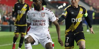 Samsunspor complicated their chances of advancing against Rayo Vallecano.