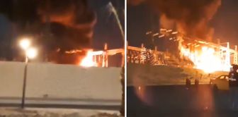 Drone attack on the airport in Baghdad.