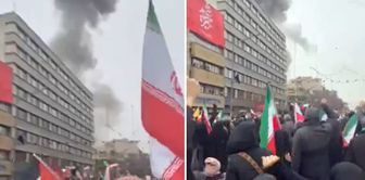 Explosion at the rally site in Tehran where Israel said, 