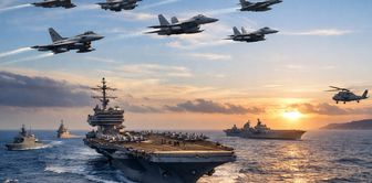 Simultaneous military buildup from 7 countries.