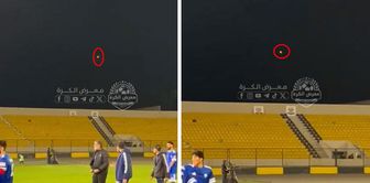 This time, the break in the match is not for iftar, but for the missiles being fired.