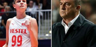 Explosive post from Ebrar Karakurt featuring Fatih Terim.