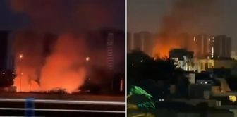 Drone attack on the US Embassy in Baghdad.