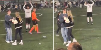 New images of football player Kubilay Kaan Kundakçı with Aleyna Kalaycıoğlu and Canbay have emerged.