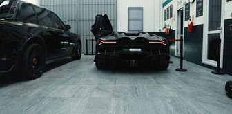 Look at our national star's luxury garage.