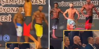 Demet Akalın's husband participated in the national team selections for the Turkey Bodybuilding and Fitness Championship.