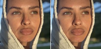 Icardi's girlfriend shares a morning sun post.