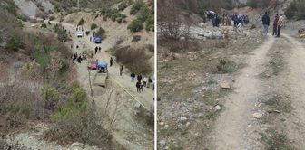 The missing 2-year-old child was found on the mountain peak after 10 hours.