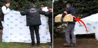 A newborn baby corpse was found by the roadside.