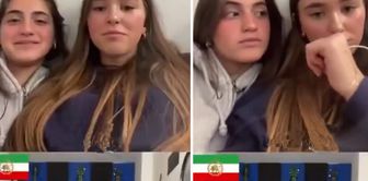 Look at the live chat between the Iranian man and the Israeli young girl.