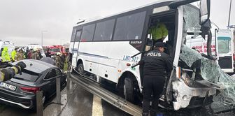 Miracle in the chain accident in Istanbul! The martyr police officer came back to life.