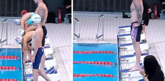 He jumped into the water 20 seconds after his competitors, the result was incredible.