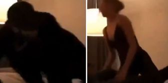 The secret camera footage that saved the star footballer's life: First, throwing him onto the bed...