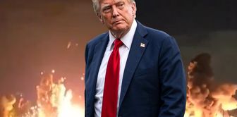 Trump shared images! Major explosions in a row in Isfahan, Iran.