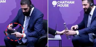 Ahmed Shara's tough moments: A female host came to his rescue.