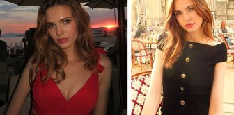 French model Gloria Dinov made Berke Özer's dream come true.