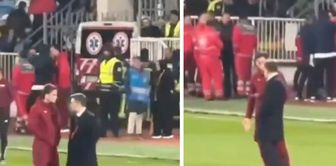 Images that emerged hours after the historic match! The incident that angered our star football player.