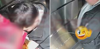 First he ate the order, then he urinated! A lesson the courier will never forget.