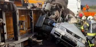 Chain collision on the TEM highway: 4 vehicles collided, traffic towards Ankara has been closed.