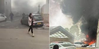 Iran struck at the heart of the Israeli economy! Black smoke covered the city.