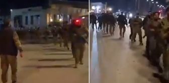 A striking march from the Syrian army: Gaza is our slogan, enemy we are coming for you.