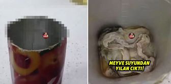 He was shocked to see what came out of Turkey's famous juice brand.