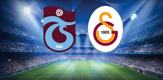 The lineups for the Trabzonspor-Galatasaray match have been announced.