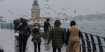 The date is clear, winter is coming to Istanbul! It has entered from the Balkans.