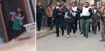 He escaped from prison and brought terror to his loved ones when he saw the police.