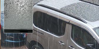The weather in Istanbul changed suddenly, and everyone rushed to their cars.