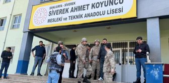 Armed raid on a high school in Şanlıurfa! 14 people injured, attacker committed suicide.