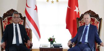President Erdogan met with TRNC President Erhürman.