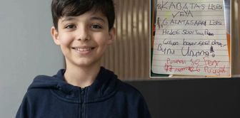 The note that little Adnan, who was killed in the school attack, hung in his room: A hardworking person does not become miserable, don't forget this.