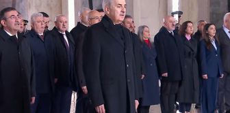 106 years of pride! State officials visited Anıtkabir.