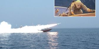 Iran has released footage of the operation in which it seized two ships.