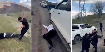 The image is from Turkey! Chaos broke out at a peace meeting between two families.