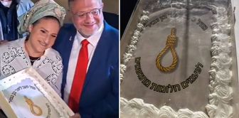 Скандальный торт «верёвка» на день рождения израильского министра: иногда мечты сбываются