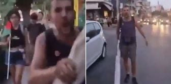 The Greek people expelled Israeli soldiers on vacation like this: Get out, Zionist.