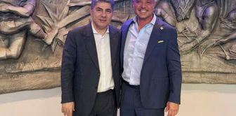 Surprise meeting between Hakan Safi and Sadettin Saran