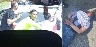 Two lovers caused terror: They took a taxi driver hostage and clashed with the police.