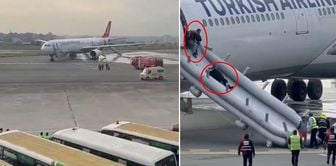 Fire panic on THY plane! Passengers evacuated via emergency exits.
