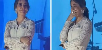 Famous singer Bengü sobbed on stage