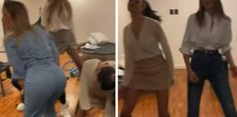 Footage of the star footballer involved in the escort scandal has emerged.