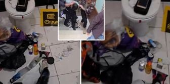 Even police teams couldn't believe their eyes: Caught living in a mosque toilet for 2 months