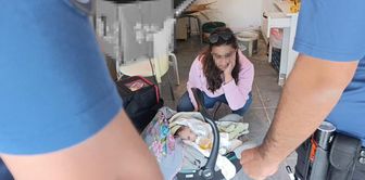 Police responding to a burglary report couldn't believe their eyes! They were faced with a 5-month-old baby and the mother.