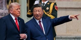 The historic meeting between US President Trump and Chinese President Xi Jinping has begun: We must be partners, not rivals.